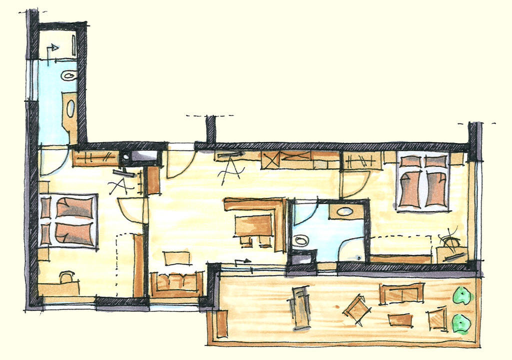Alte Muehle Apartment Nauders Room photo