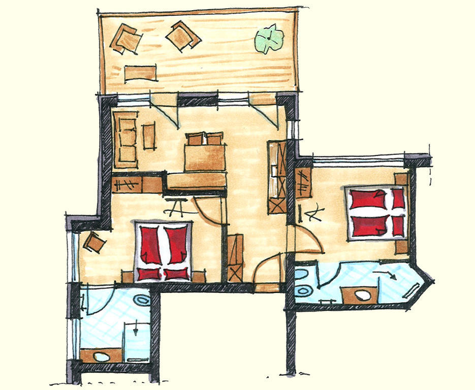 Alte Muehle Apartment Nauders Room photo